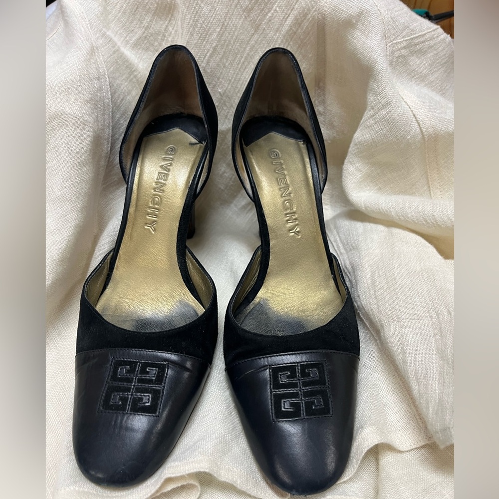 Vintage Givenchy Black Women's Shoes Sz 36